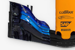 McLaren MCL33 front wing detail