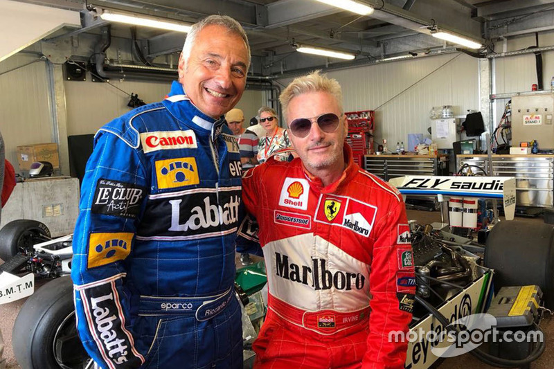 Riccardo Patrese, Eddie Irvine