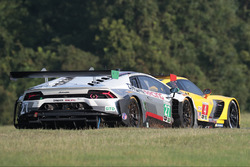 #27 Dream Racing Lamborghini Huracan GT3: Lawrence DeGeorge, Cedric Sbirrazzuoli, #4 Corvette Racing