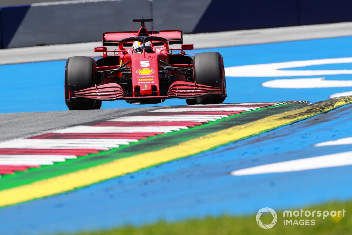 P16 Sebastian Vettel, Ferrari SF1000