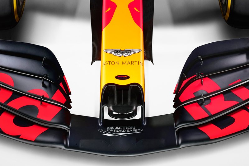 Red Bull Racing RB16 nose detail