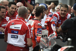 Yarış galibi Andrea Dovizioso, Ducati Team, 2. Jorge Lorenzo, Ducati Team