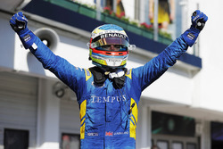 Il vincitore Oliver Rowland, DAMS