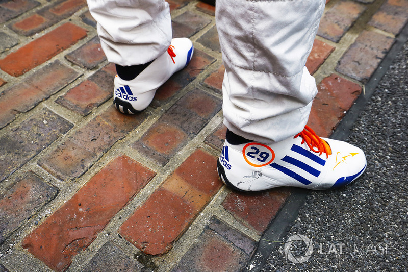Fernando Alonso, Andretti Autosport Honda en la yarda de ladrillos