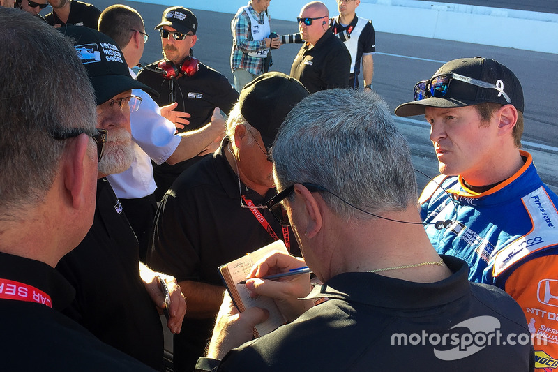 Scott Dixon, Chip Ganassi Racing Honda ön cam testi