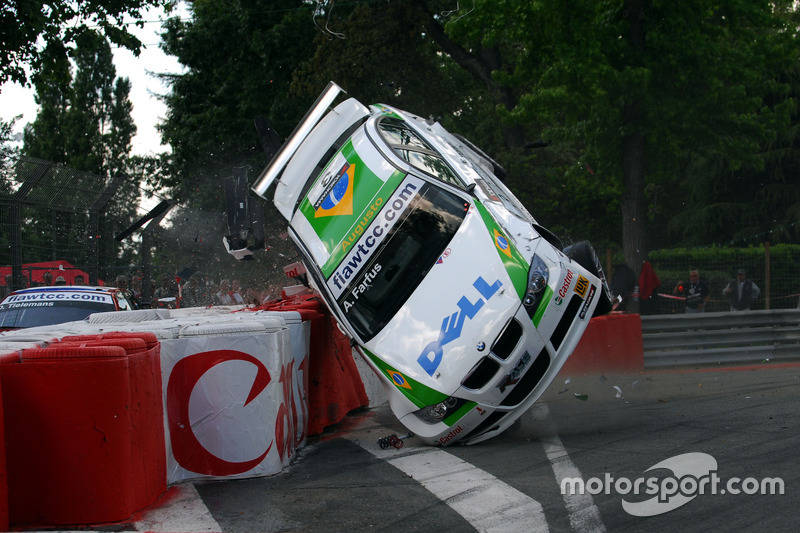 Unfall von Augusto Farfus