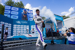 Podio: il terzo classificato Jean-Eric Vergne, DS Virgin Racing