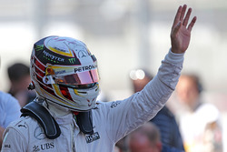 Polesitter Lewis Hamilton, Mercedes AMG F1