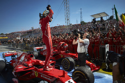 Race winner Sebastian Vettel, Ferrari