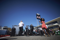 Grid Girl for Lewis Hamilton, Mercedes AMG F1