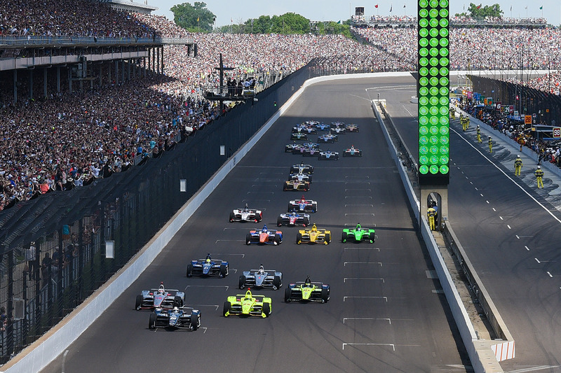 Start: Ed Carpenter, Ed Carpenter Racing Chevrolet lider