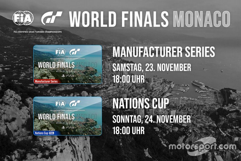 Programm: Gran Turismo Weltfinale 2019