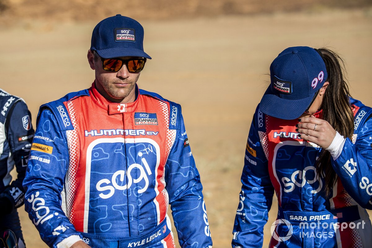 Kyle Leduc, Chip Ganassi Racing and Sara Price, Chip Ganassi Racing