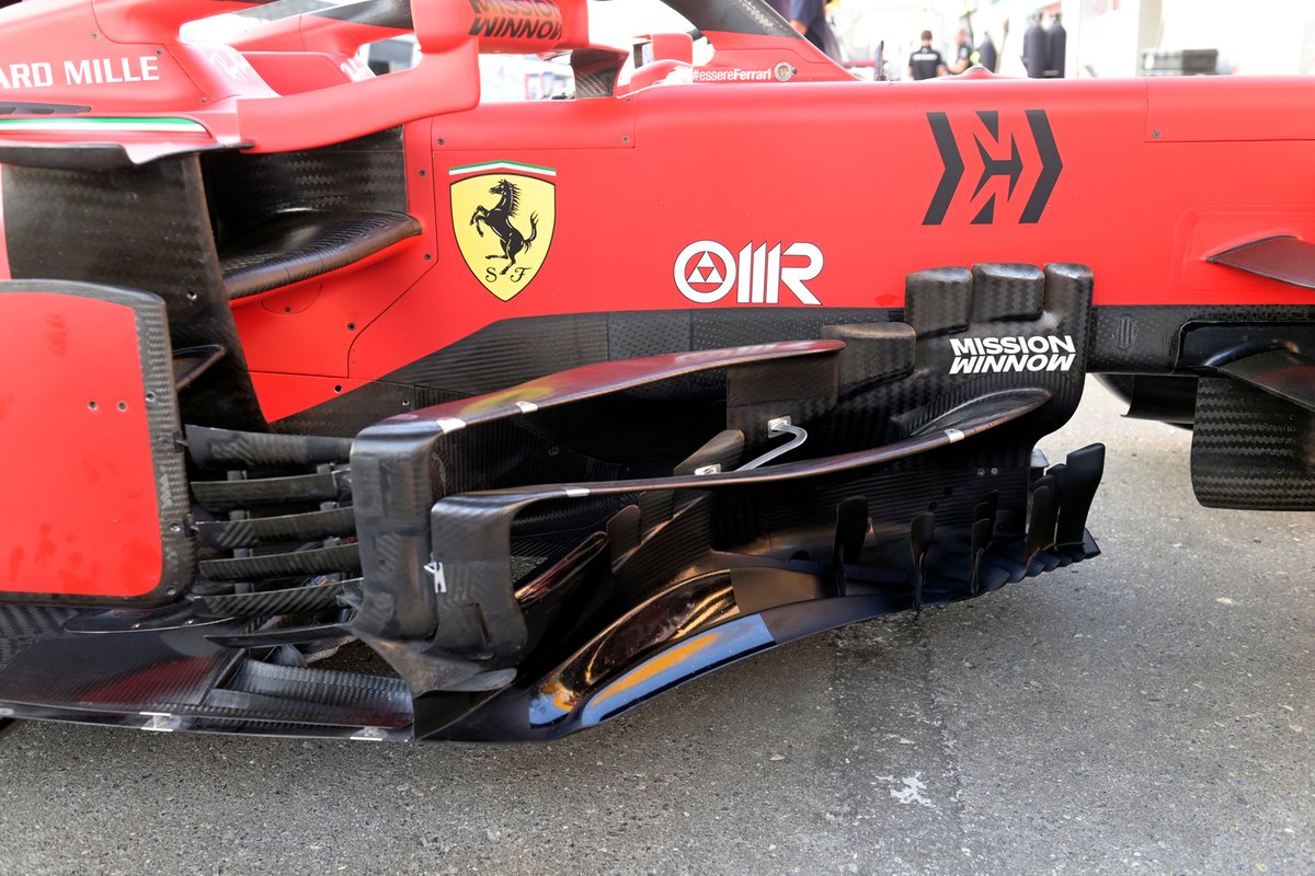 Ferrari SF21 detail
