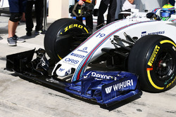 Der Williams FW38 von Felipe Massa mit FlowViz-Farbe auf dem Frontflügel