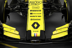 Renault F1 Team RS18 detalle del frente