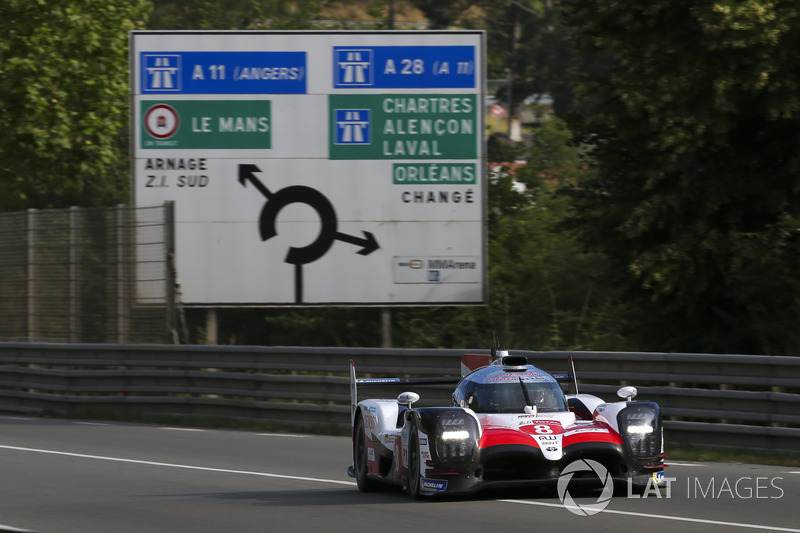 #8 Toyota Gazoo Racing Toyota TS050: Sebastien Buemi, Kazuki Nakajima, Fernando Alonso, Jose Maria L