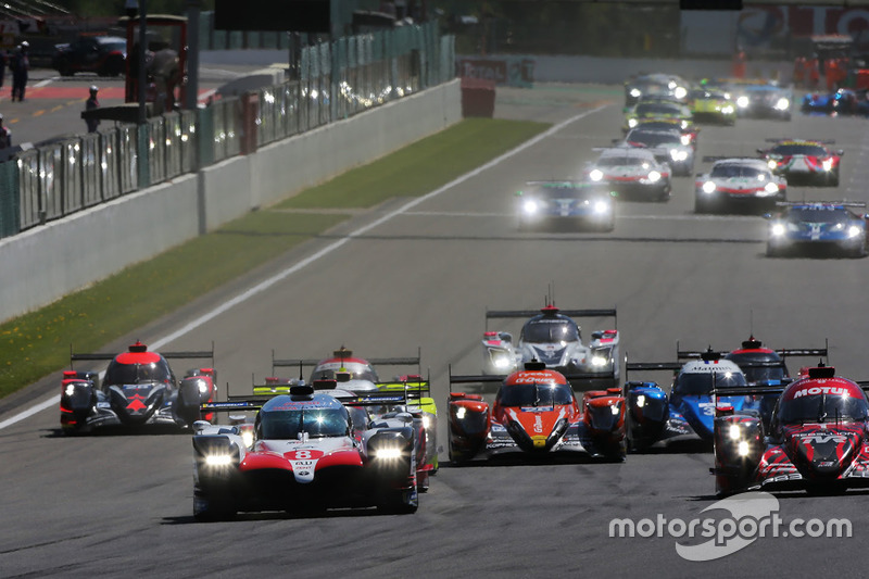 #8 Toyota Gazoo Racing Toyota TS050: Sébastien Buemi, Kazuki Nakajima, Fernando Alonso