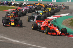 Kimi Raikkonen, Ferrari SF71H startta
