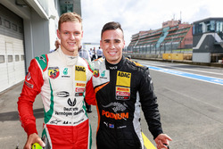 Mick Schumacher, Prema Powerteam, en Joseph Mawson, Van Amersfoort Racing
