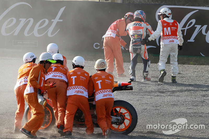 Аварія Дані Педроси, Repsol Honda Team