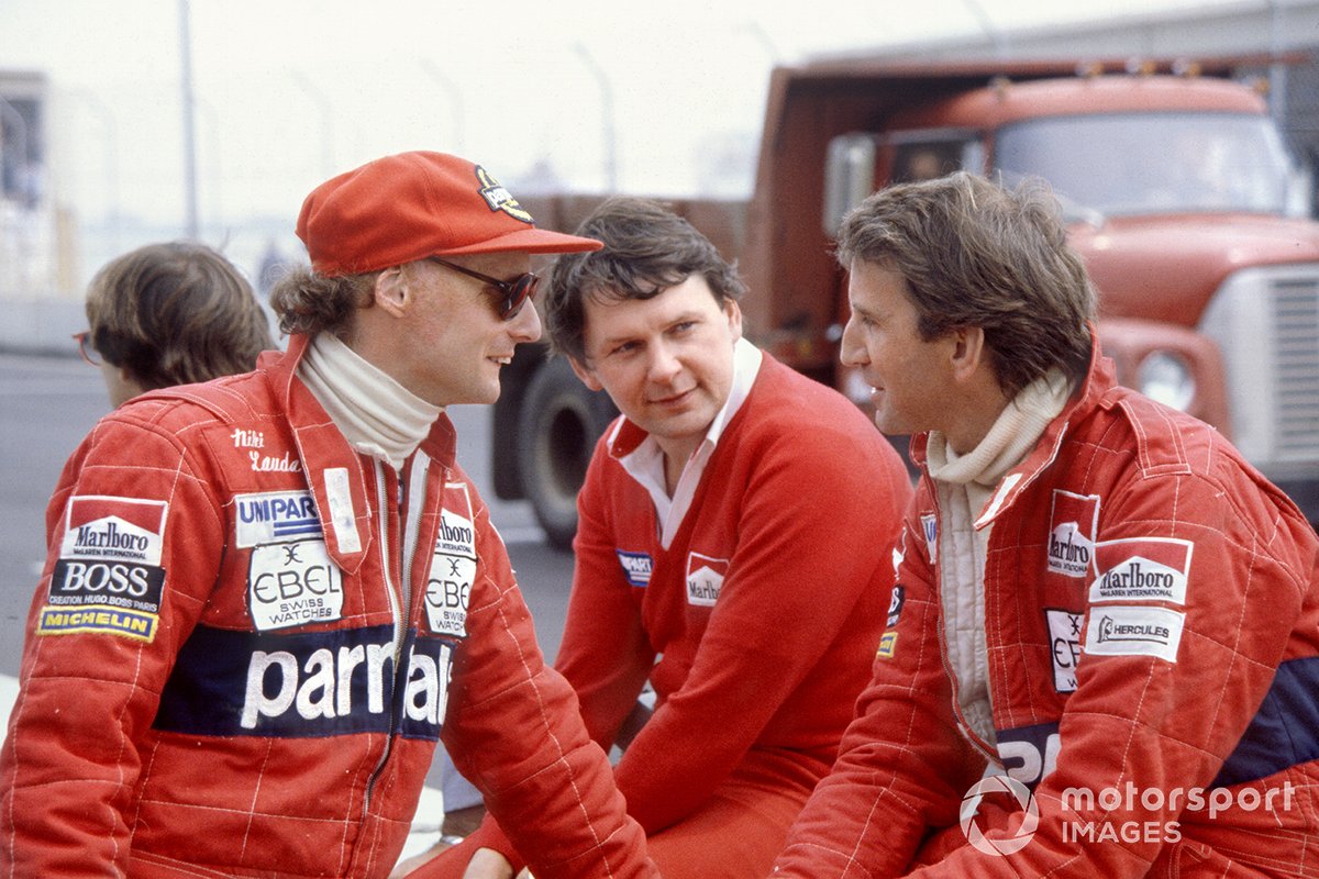 Niki Lauda, McLaren, John Barnard, John Watson, McLaren