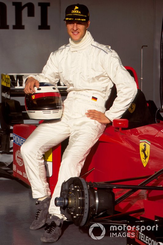 Eerste test van Michael Schumacher met Ferrari