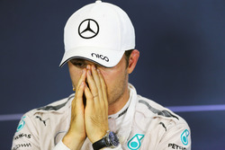 Nico Rosberg, Mercedes AMG F1 in the FIA Press Conference