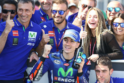 Il poleman Maverick Viñales, Yamaha Factory Racing