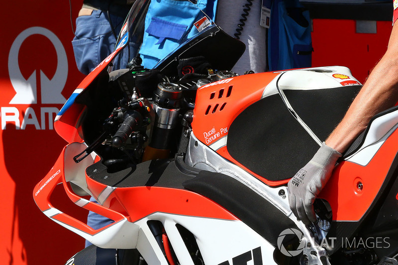 Jorge Lorenzo, Ducati Team Carenado aerodinámico