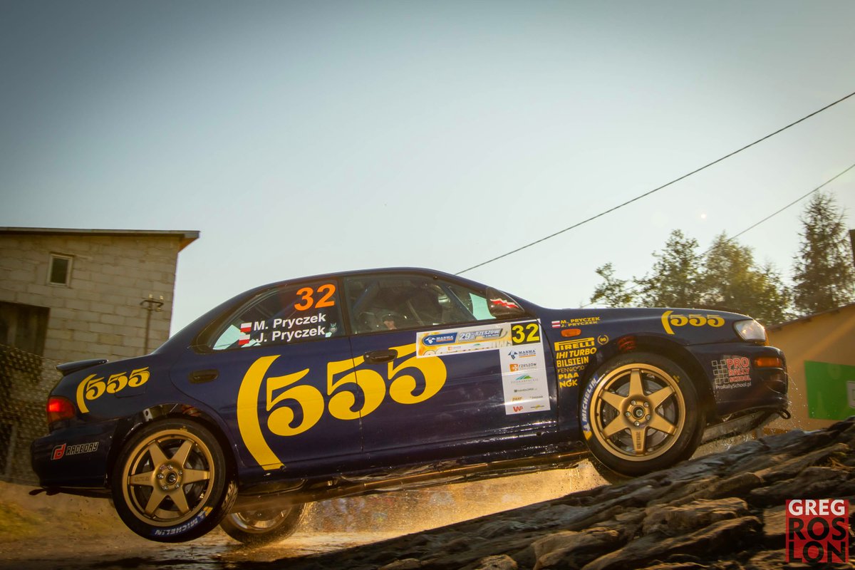 Michał Pryczek, Jacek Pryczek, Subaru Impreza 555