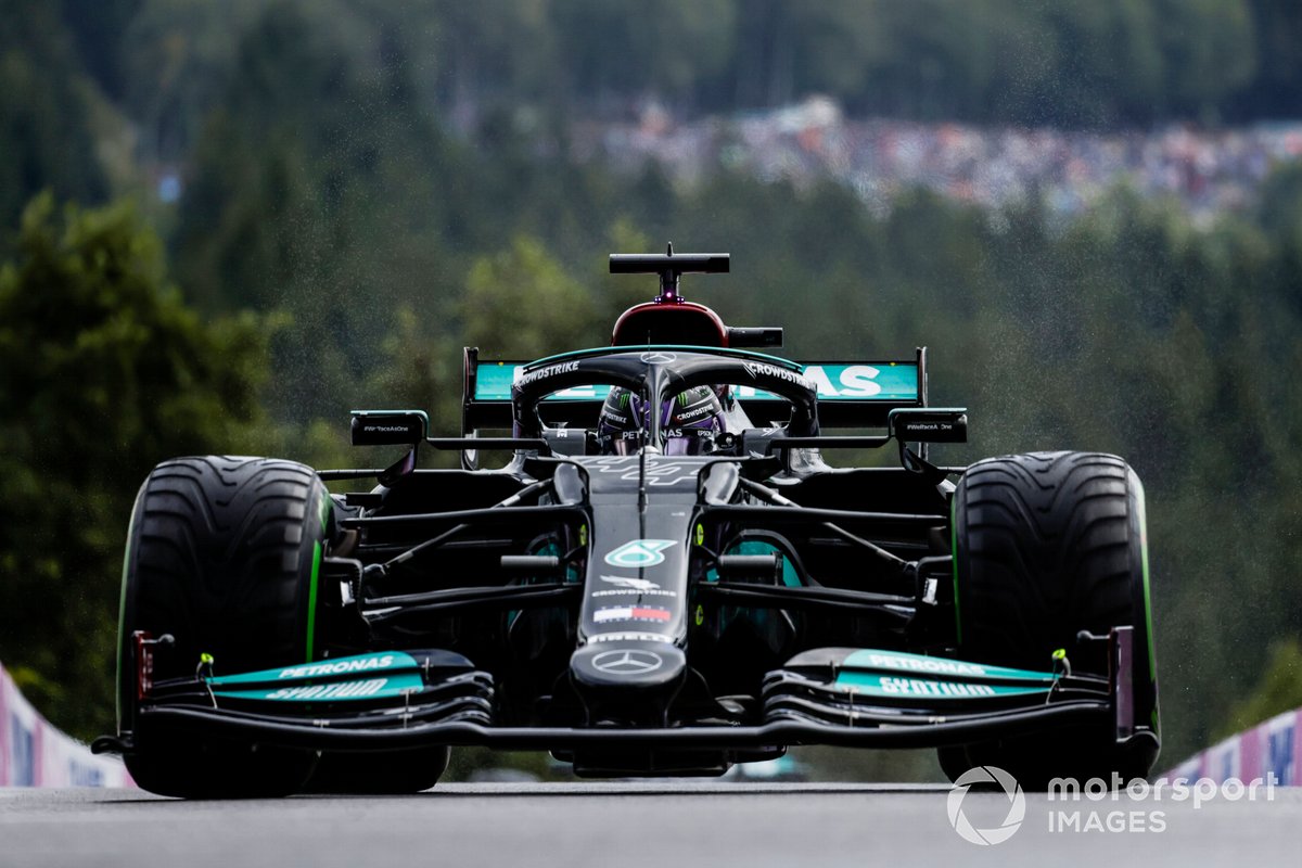 P3 Lewis Hamilton, Mercedes W12