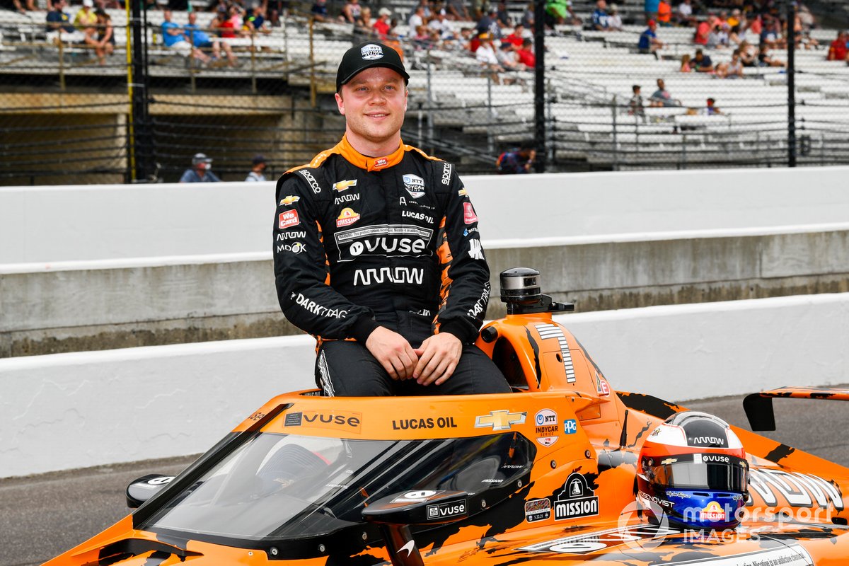 P14 Felix Rosenqvist, Arrow McLaren SP Chevrolet