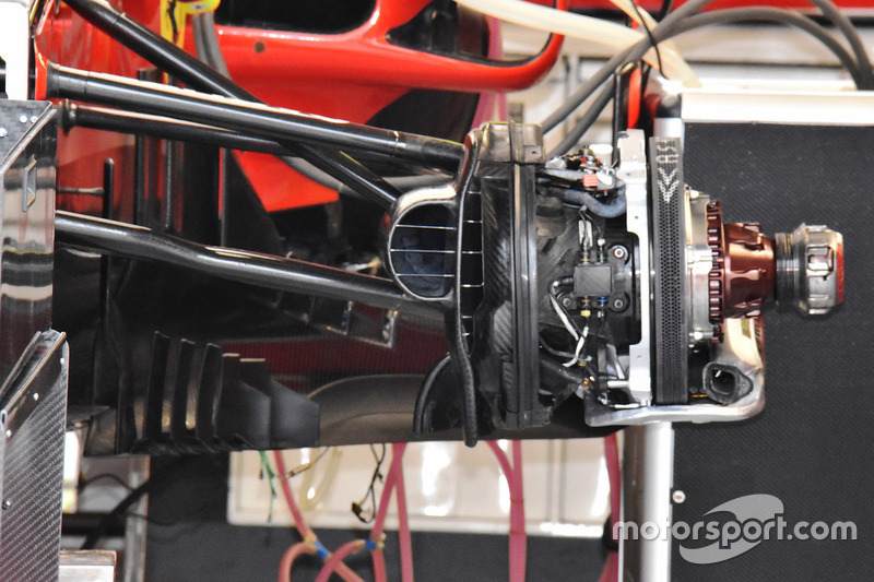 Ferrari SF71H brake assembly