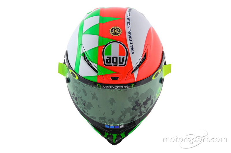 Capacete de Valentino Rossi, Yamaha Factory Racing