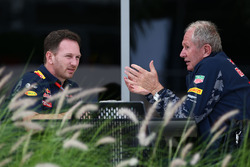 Red-Bull-Teamchef Christian Horner und Red-Bull-Motorsportberater Helmut Marko