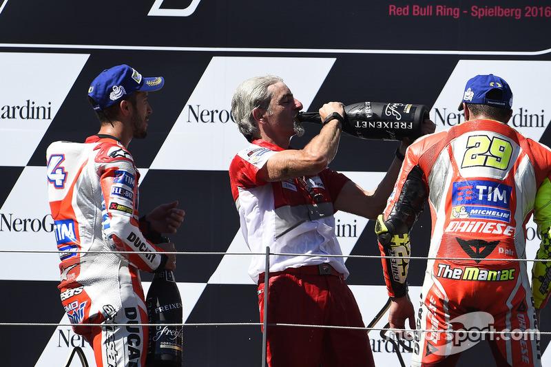 Gigi Dall'Igna, Ducati Corse General Manager, Andrea Iannone, Ducati Team