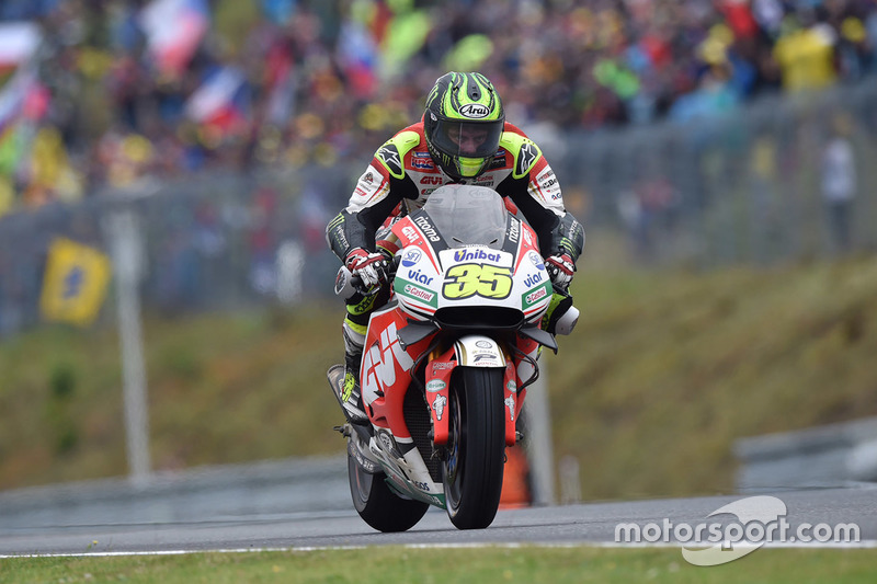 Il vincitore della gara Cal Crutchlow, Team LCR Honda