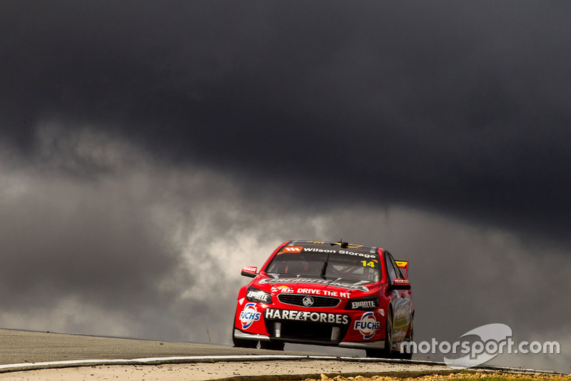 6. Tim Slade rast dem Sturm davon