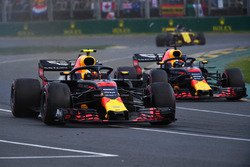 Max Verstappen, Red Bull Racing RB14 ve Daniel Ricciardo, Red Bull Racing RB14