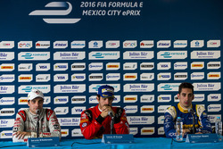 Winnaar Lucas di Grassi, ABT Schaeffler Audi Sport, tweede plaats Jérôme d'Ambrosio, Dragon Racing,