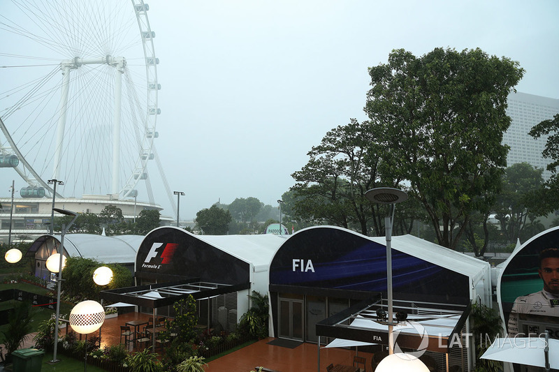 Rain in the Paddock
