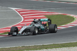 Nico Rosberg, Mercedes F1 Team test met de banden van Pirelli voor 2017