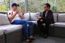 #25 Algarve Pro Racing Ligier JSP2 Nissan: Chris Hoy met Erwin Jaeggi, Motorsport.com redacteur