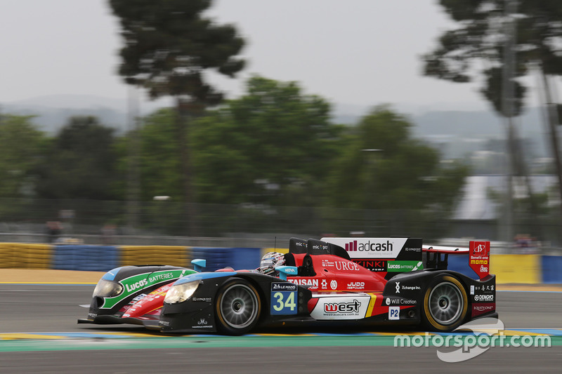 30: #34 Race Performance Oreca 03R - Judd: Nicolas Leutwiler, James Winslow, Shinji Nakano