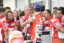 Даніло Петруччі, Pramac Racing, Паоло Чіабатті, спортивний директор Ducati Corse, після кваліфікації