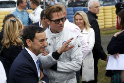Brad Pitt und ACO-Präsident Pierre Fillon