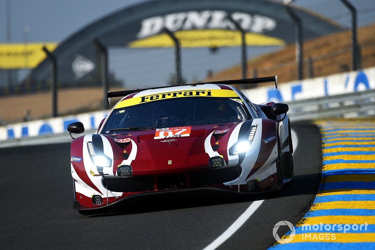 P57 #62 Red River Sport Ferrari 488 GTE EVO: Bonamy Grimes, Johnny Mowlem, Charles Hollings