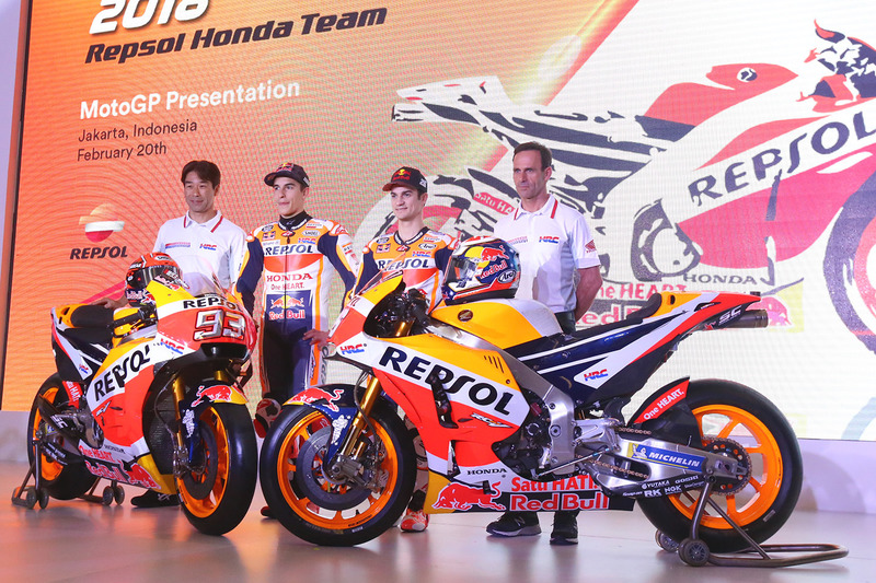 Марк Маркес, Дані Педроса, Repsol Honda Team, керівник Repsol Honda Альберто Пуч