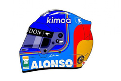 Helm von Fernando Alonso, McLaren